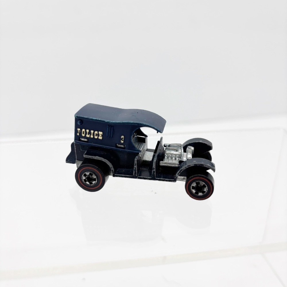 Vintage Hot Wheels 1969 Redline Police Paddy Wagon
